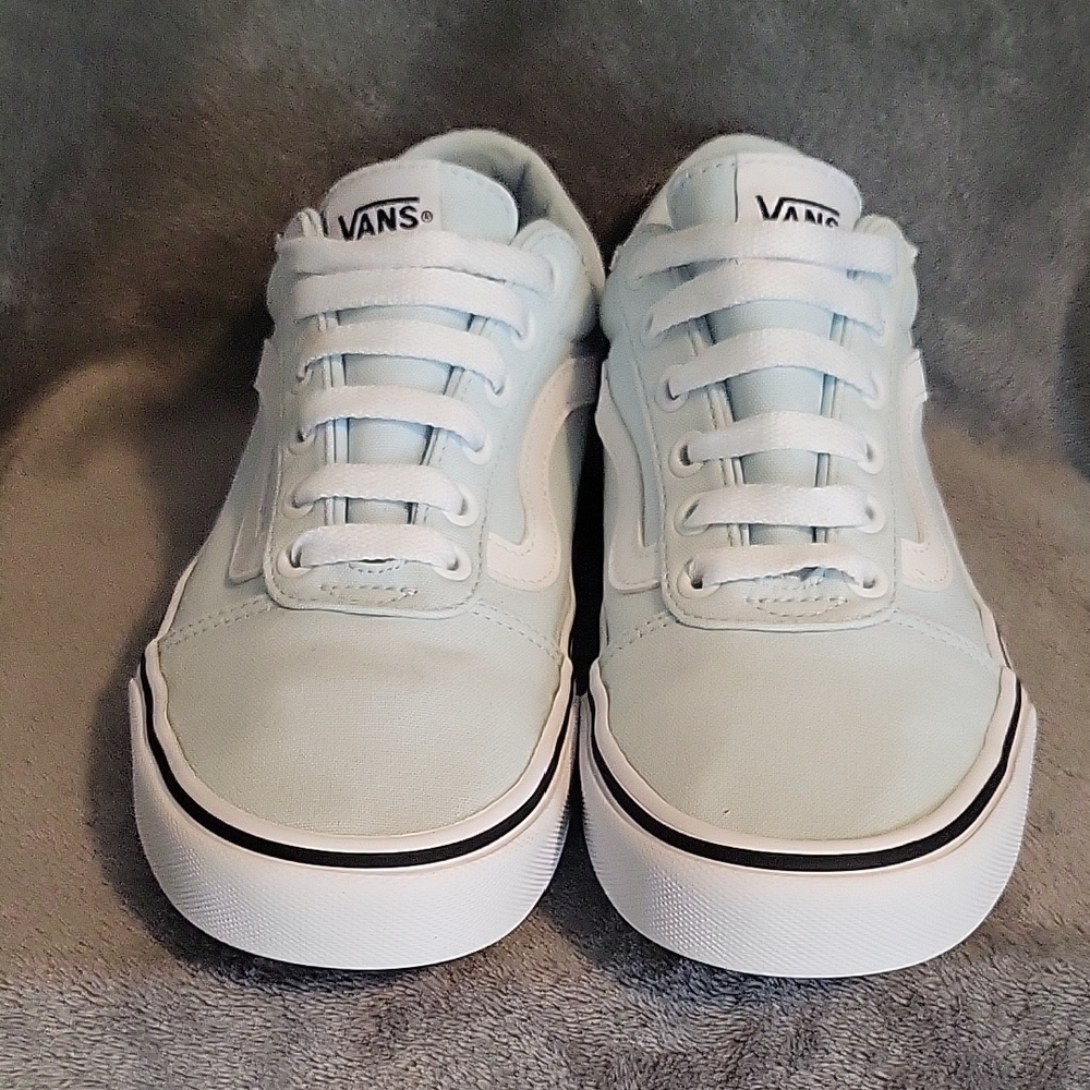 Vans Sky Blue Lace-Up Shoes